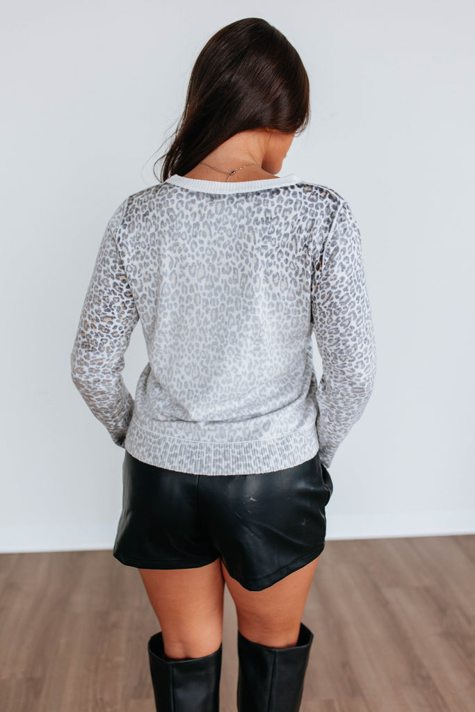 Tamera Leopard Cardigan