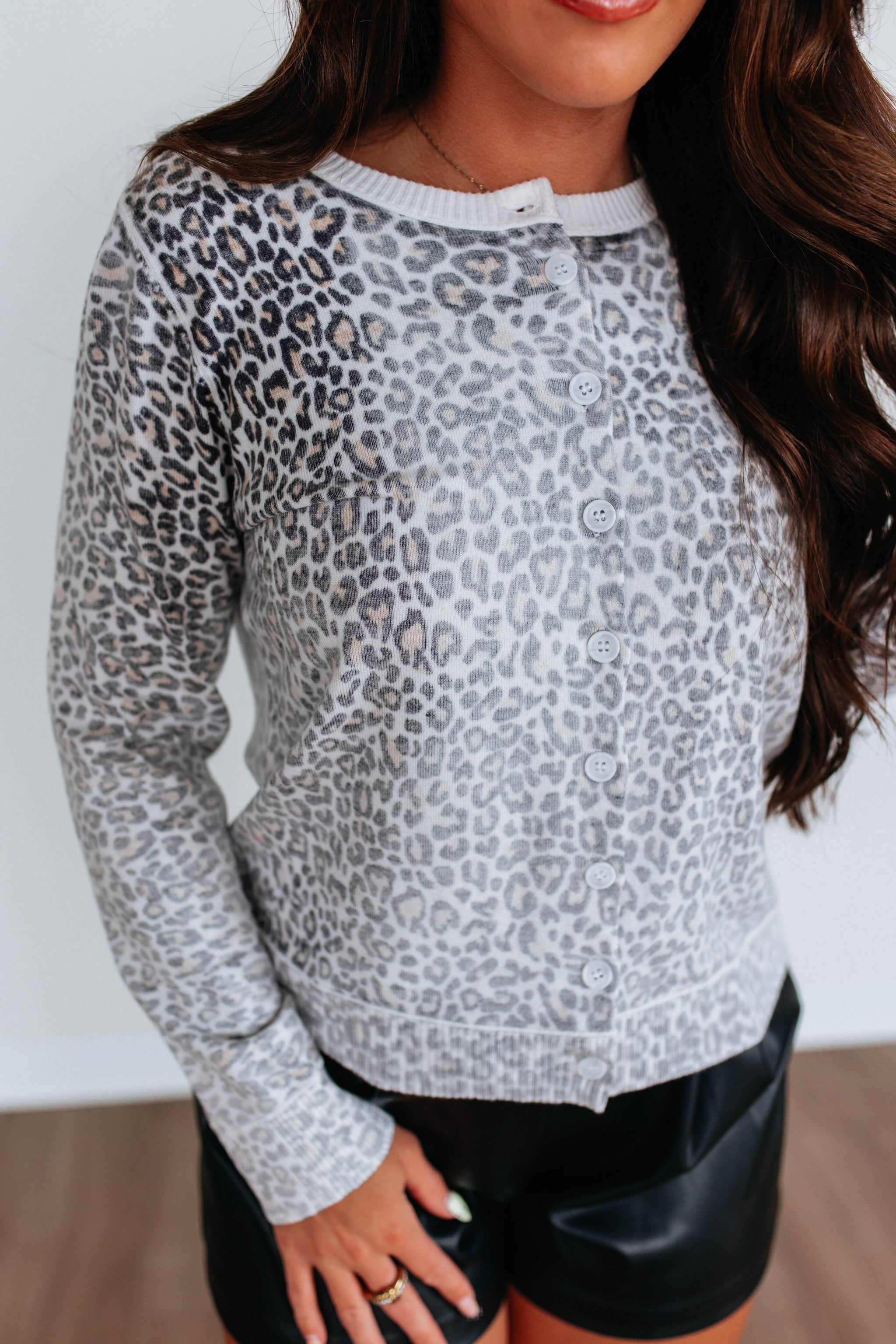Tamera Leopard Cardigan