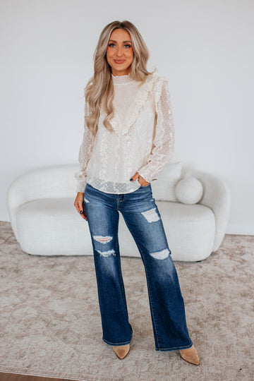 Rosalind Ruffled Top