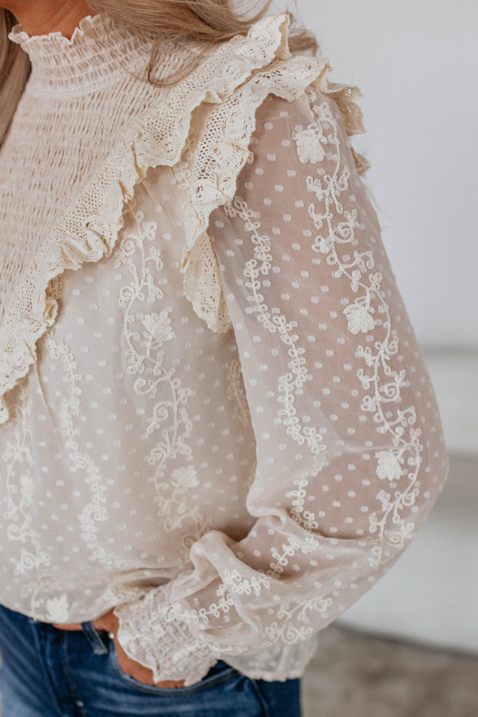 Rosalind Ruffled Top