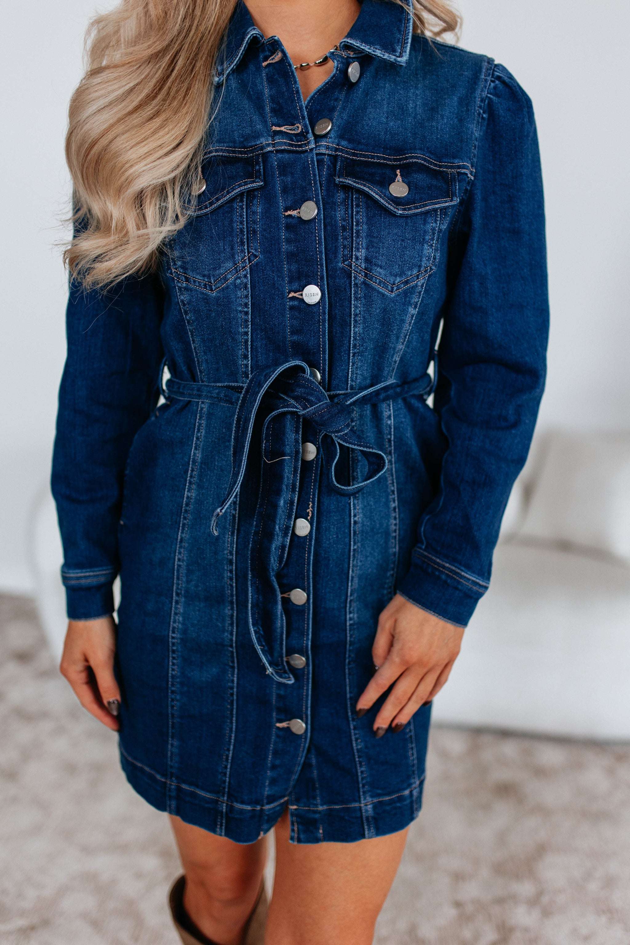 Myranda Risen Denim Dress