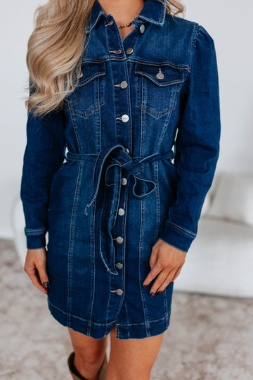 Myranda Risen Denim Dress