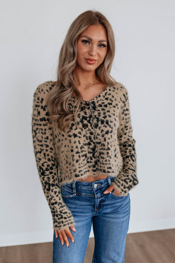 Talisa Leopard Cardigan