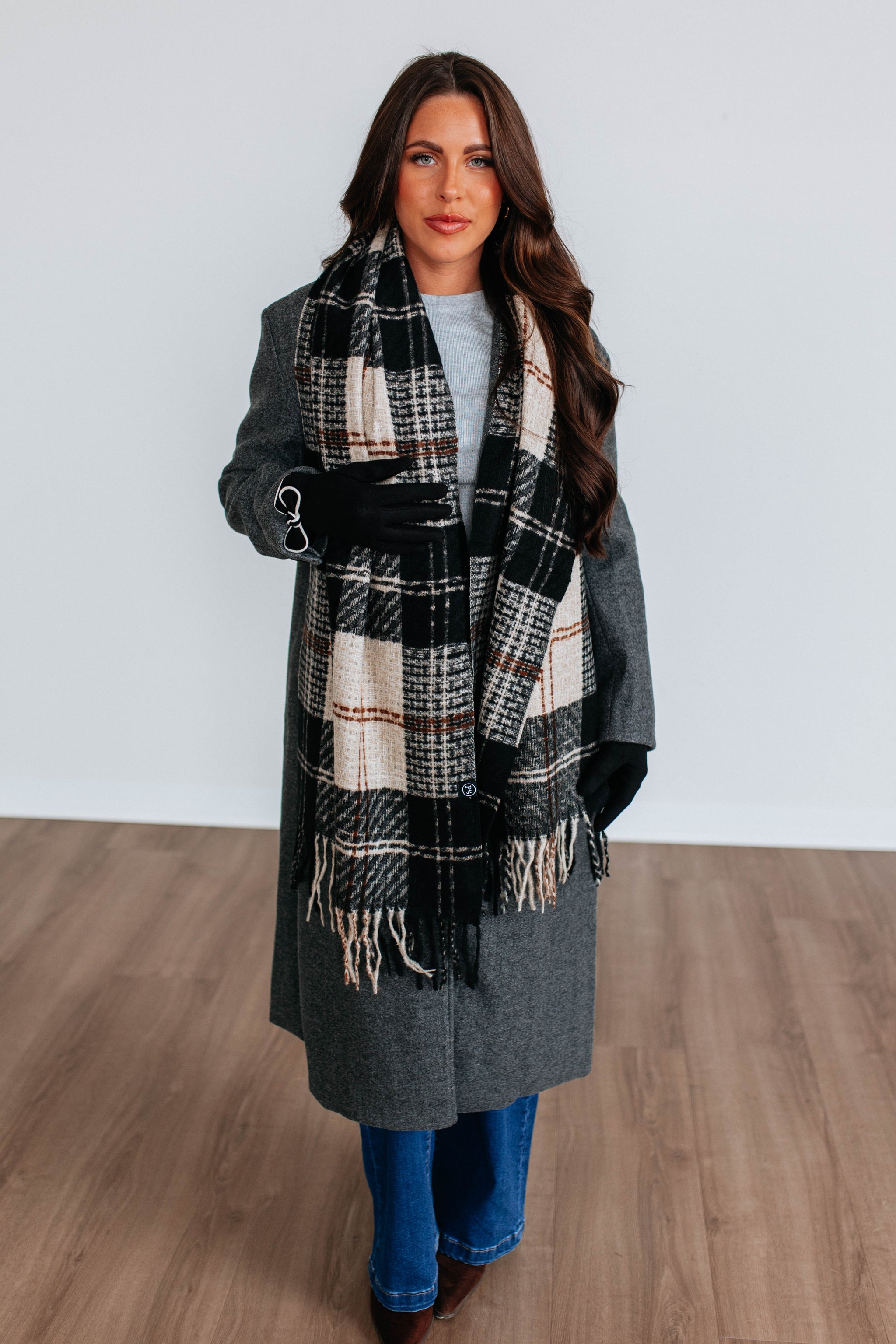 Cozy Up Plaid Scarf