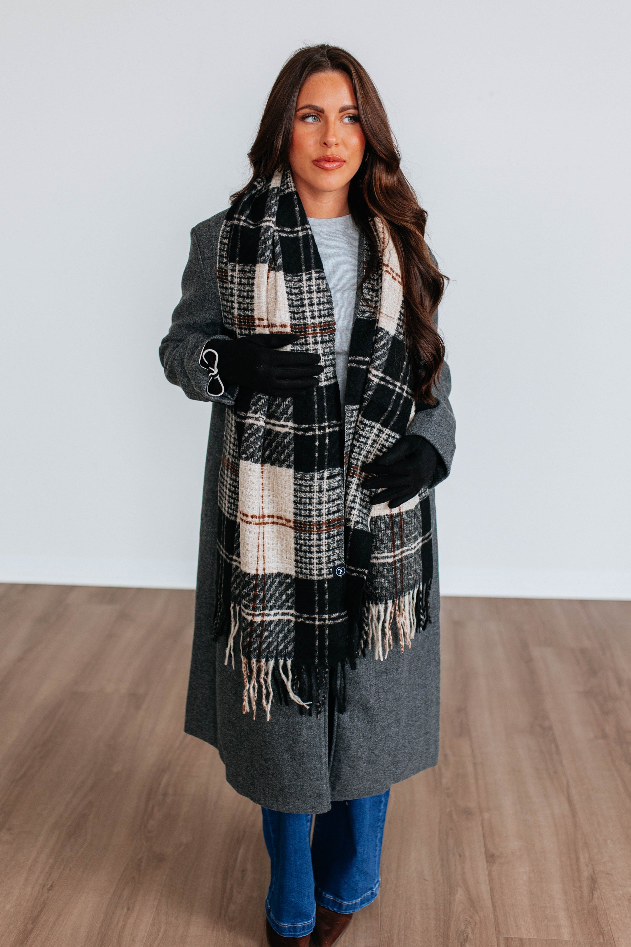 Cozy Up Plaid Scarf