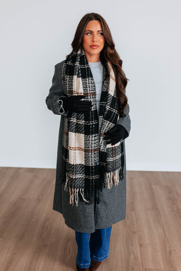 Cozy Up Plaid Scarf