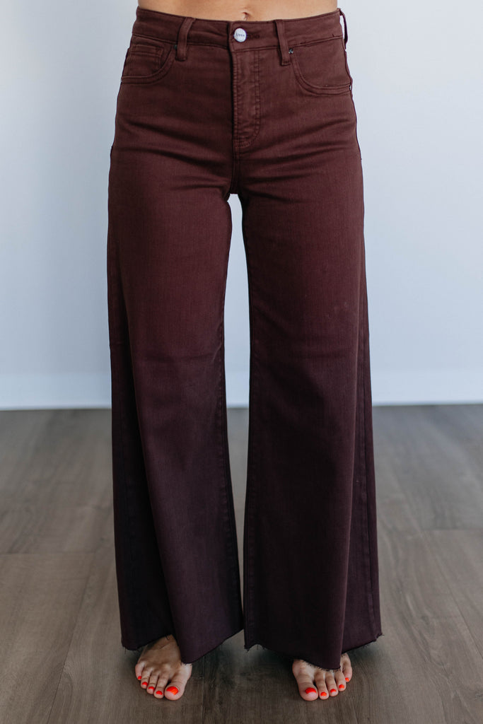 Priscilla Risen Jeans - Chocolate