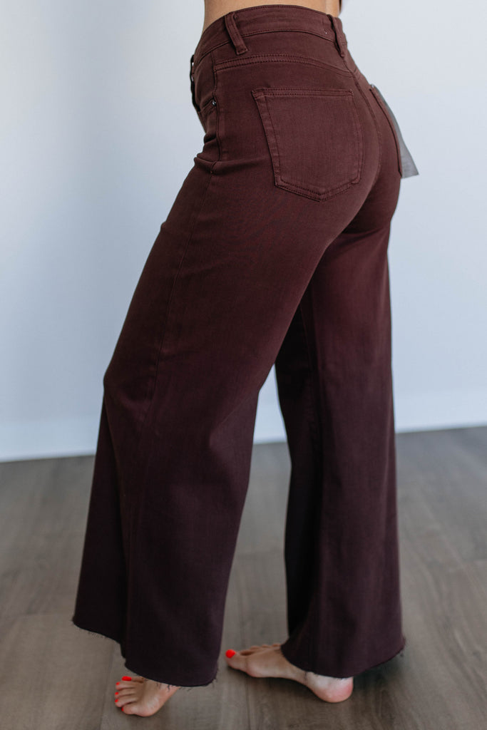 Priscilla Risen Jeans - Chocolate