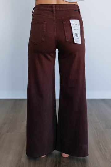Priscilla Risen Jeans - Chocolate
