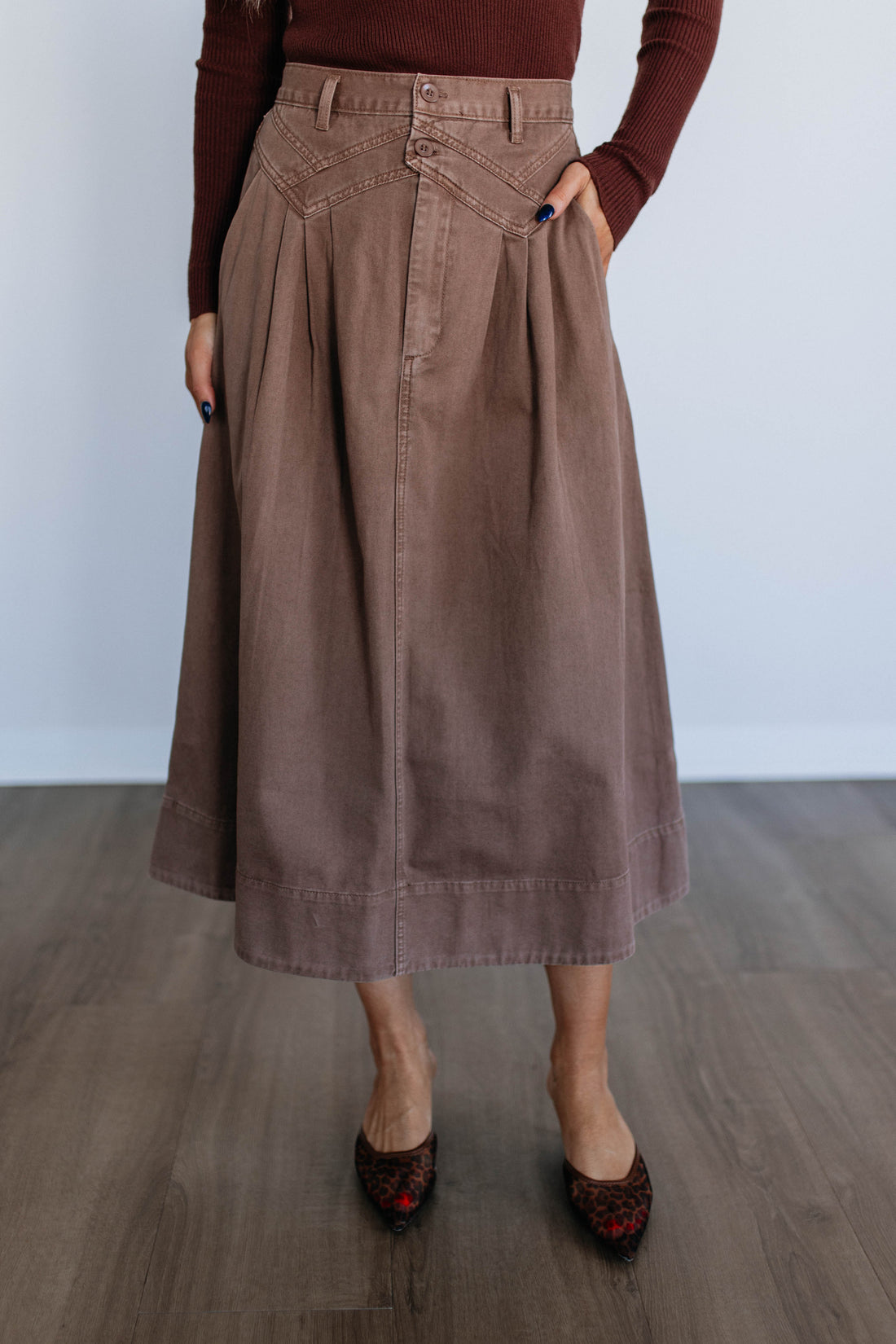 Lynette Midi Skirt