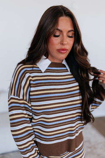 Evelyn Striped Top