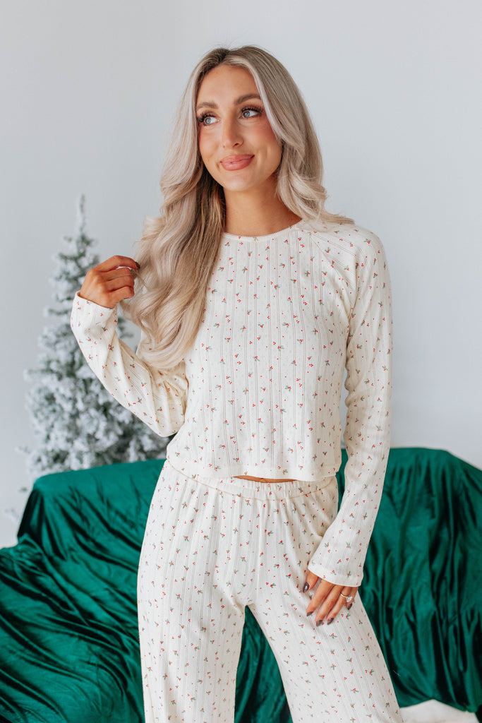 Under The Mistletoe Two-Piece Set