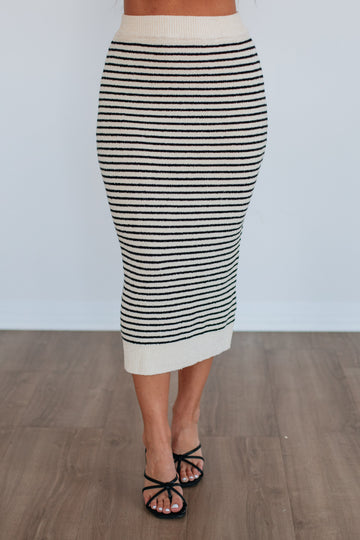Leanne Striped Skirt