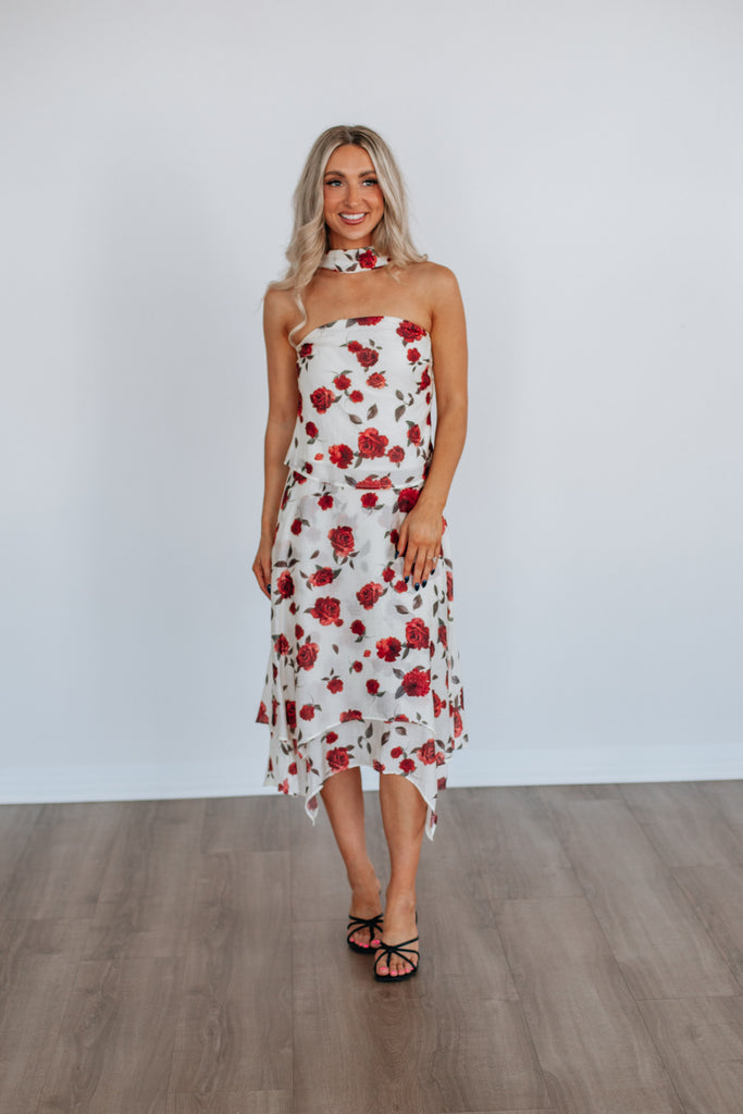 Astrielle Floral Skirt