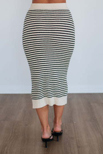 Leanne Striped Skirt