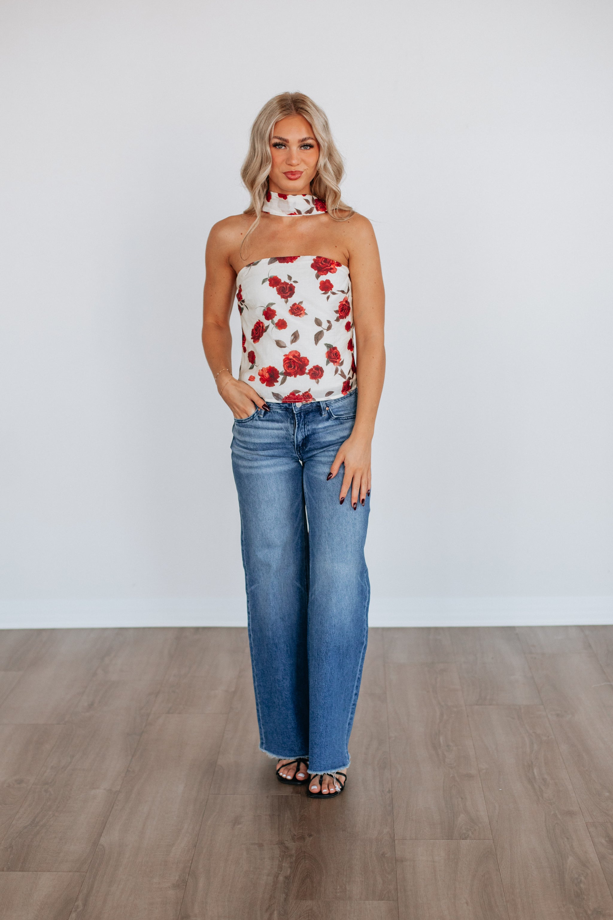 Astrielle Floral Top