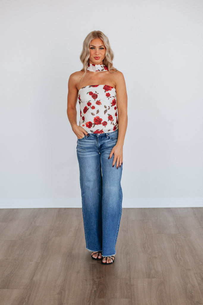 Astrielle Floral Top