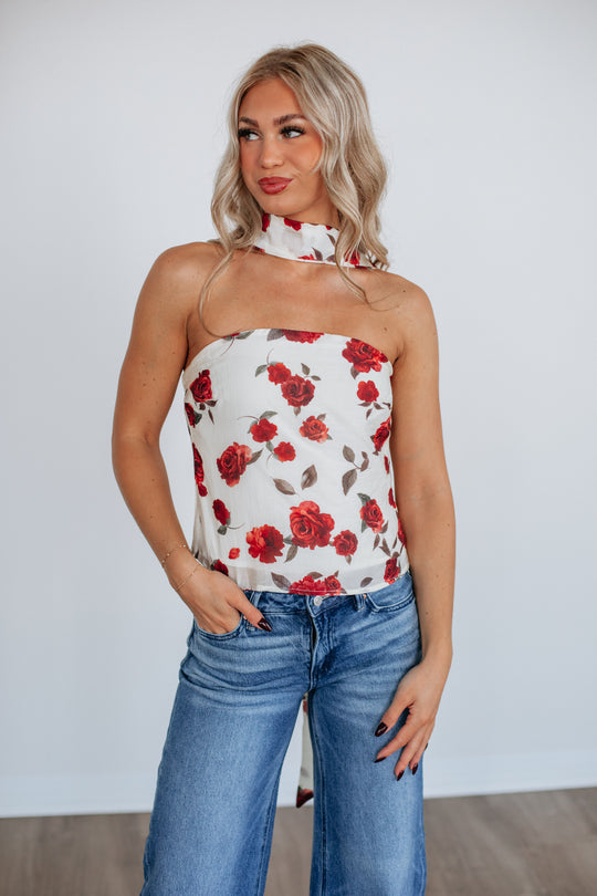 Astrielle Floral Top