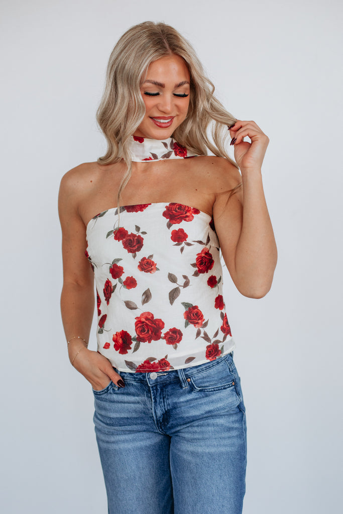 Astrielle Floral Top