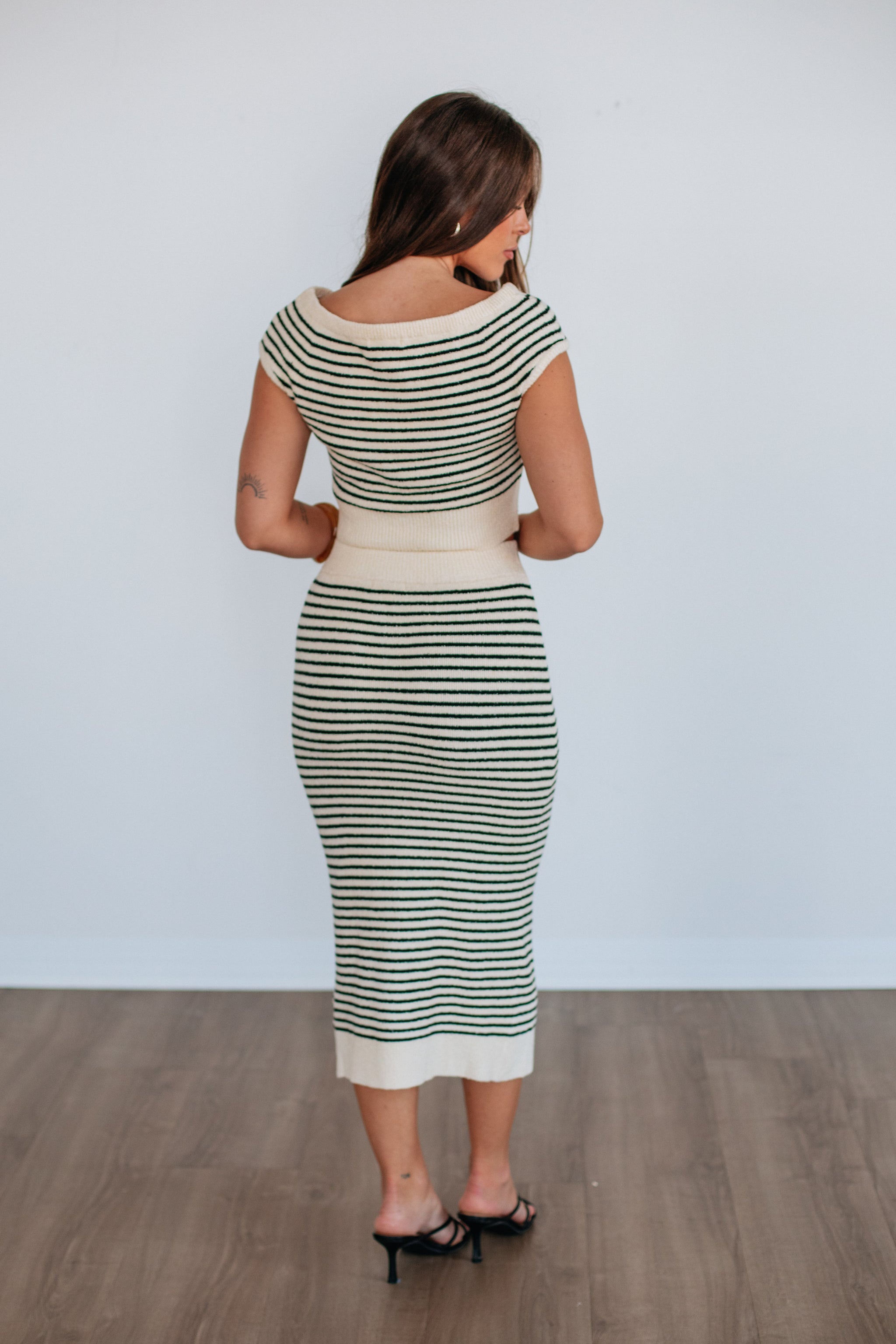 Leanne Striped Skirt