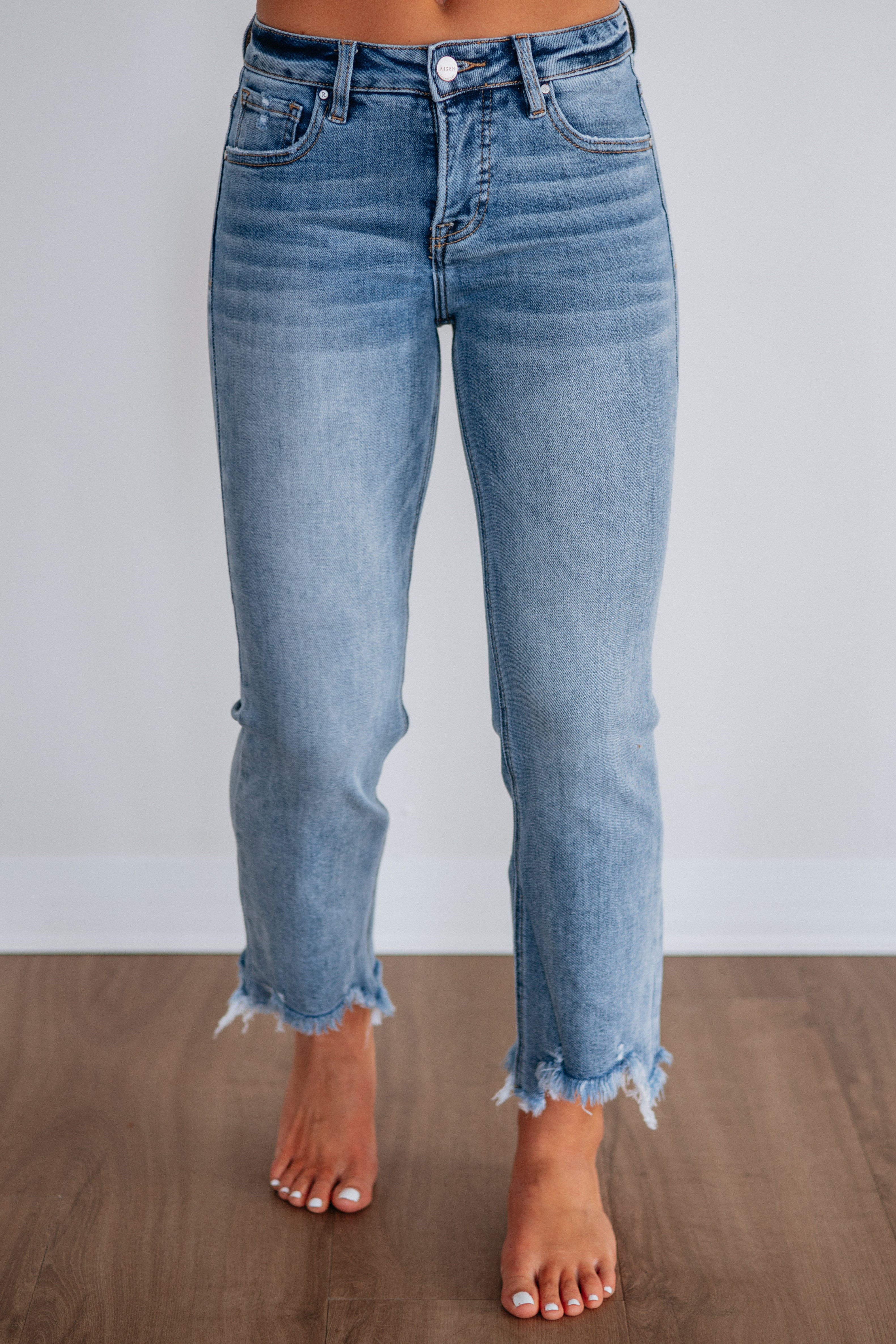 Neona Risen Jeans - Medium Wash – Wild Oak Boutique