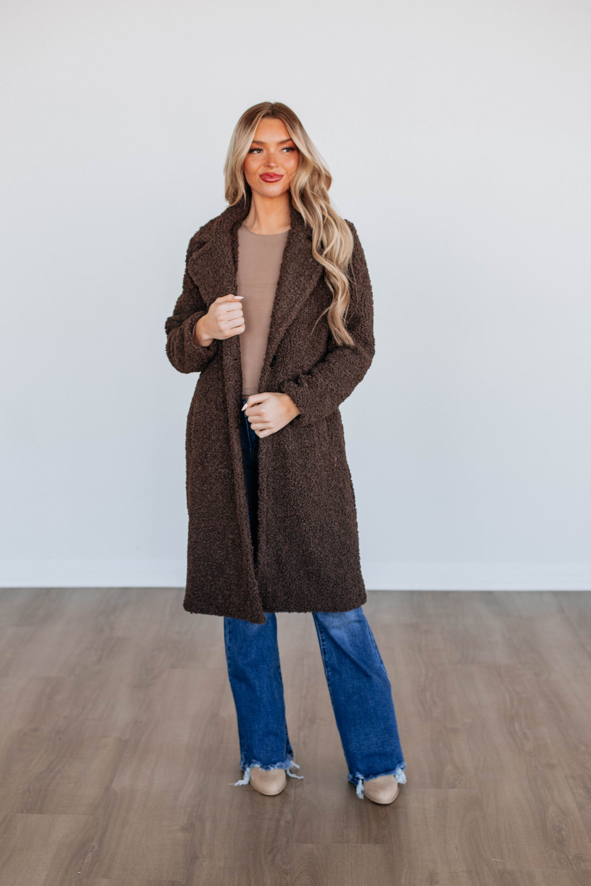 Jara Sherpa Coat