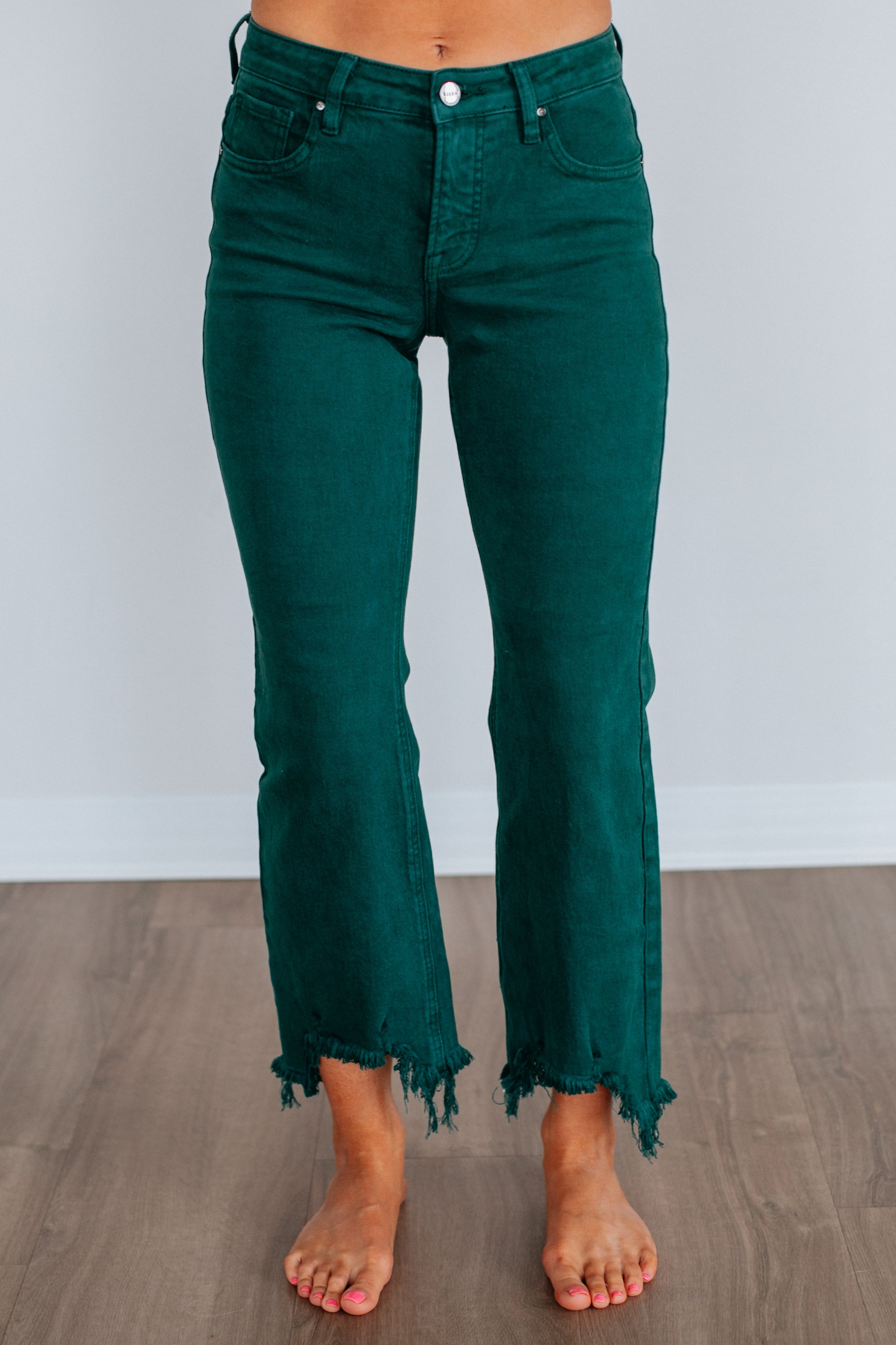 Neona Risen Jeans - Peacock