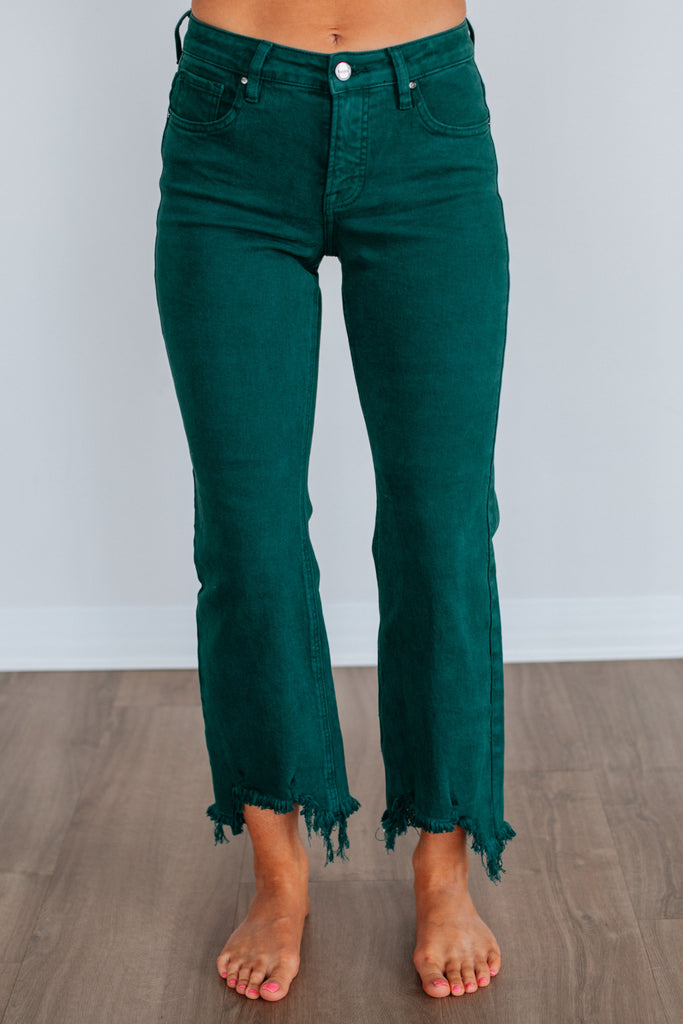 Neona Risen Jeans - Peacock