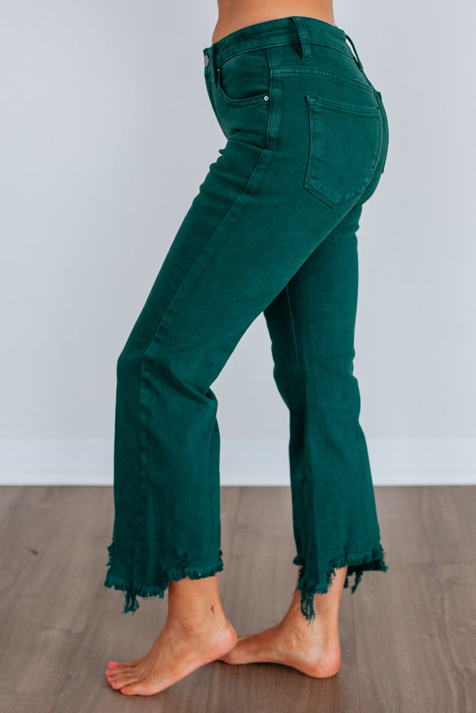 Neona Risen Jeans - Peacock