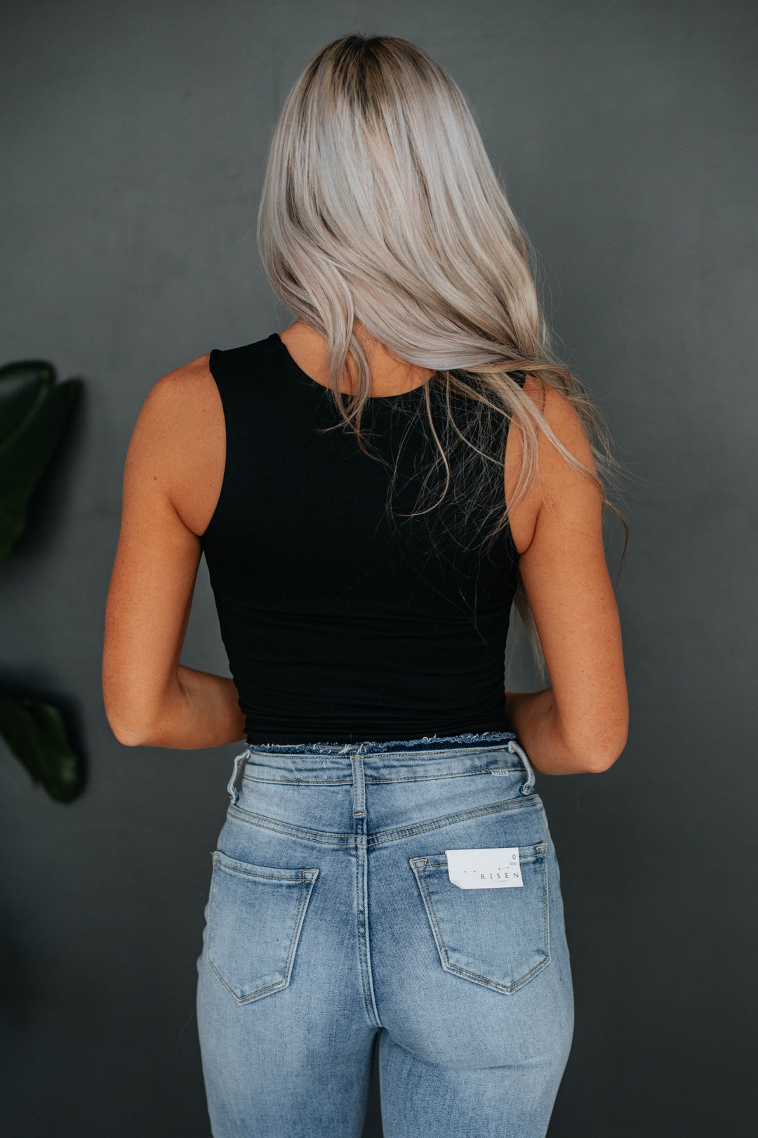 Jetson Seamless Tank - Black