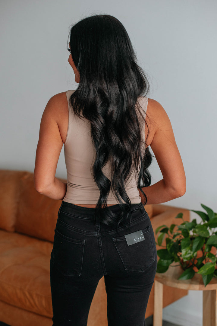 Jetson Seamless Tank - Taupe