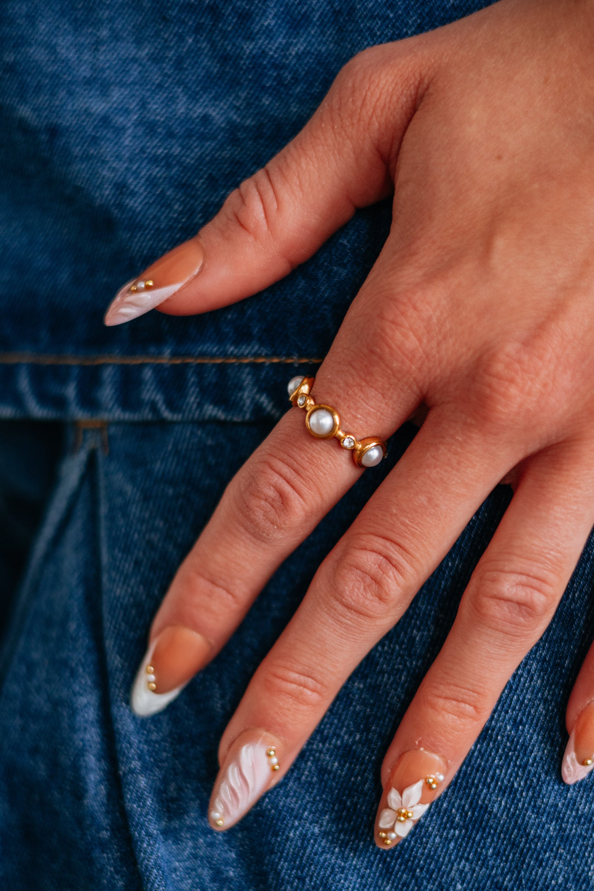 Isla Pearl Ring