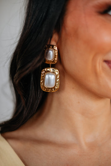 Lorinda Pearl Earrings