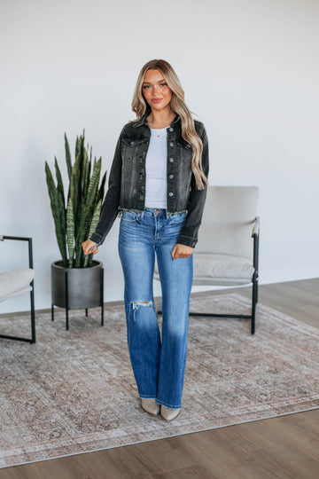 Jordie Risen Denim Jacket - Vintage Black