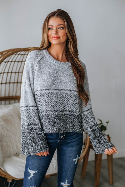 Jovie Sweater - Grey Mix