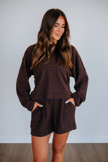 Kacie Striped Shorts