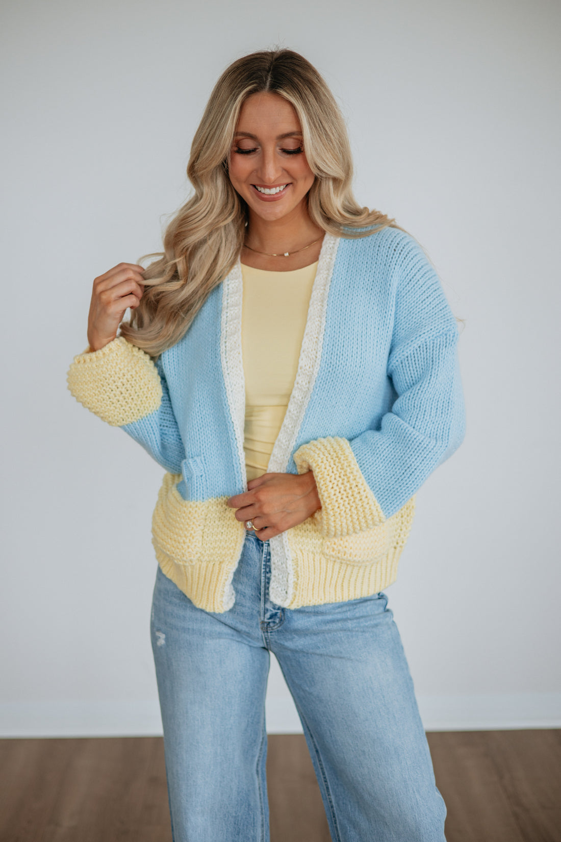 Leesa Colorblock Cardigan
