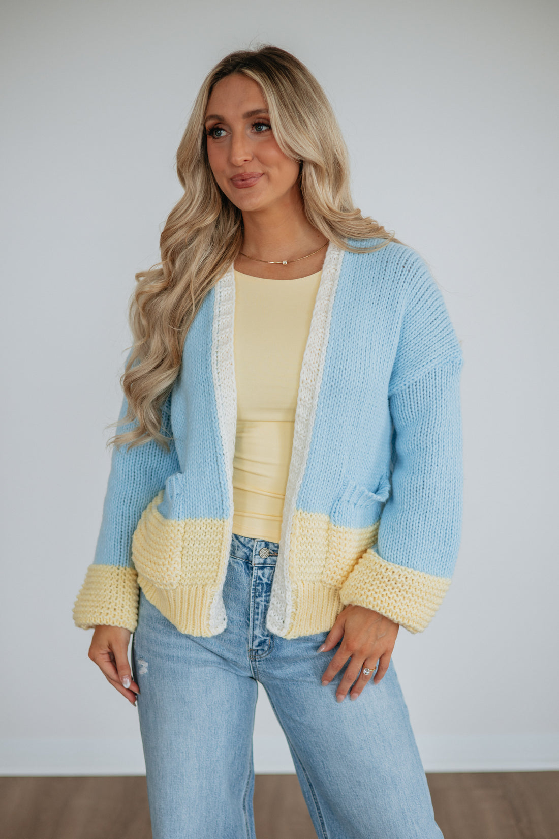 Leesa Colorblock Cardigan