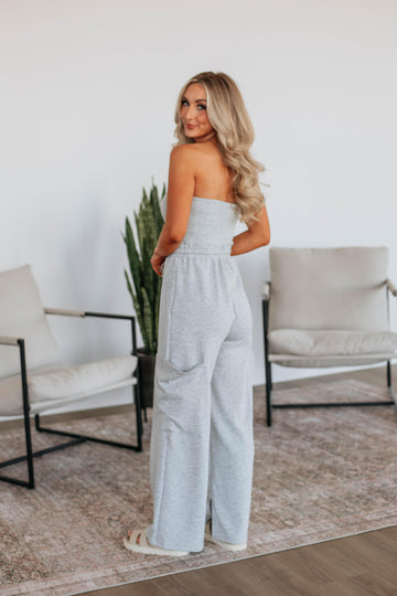 Nevena Jumpsuit - Heather Grey