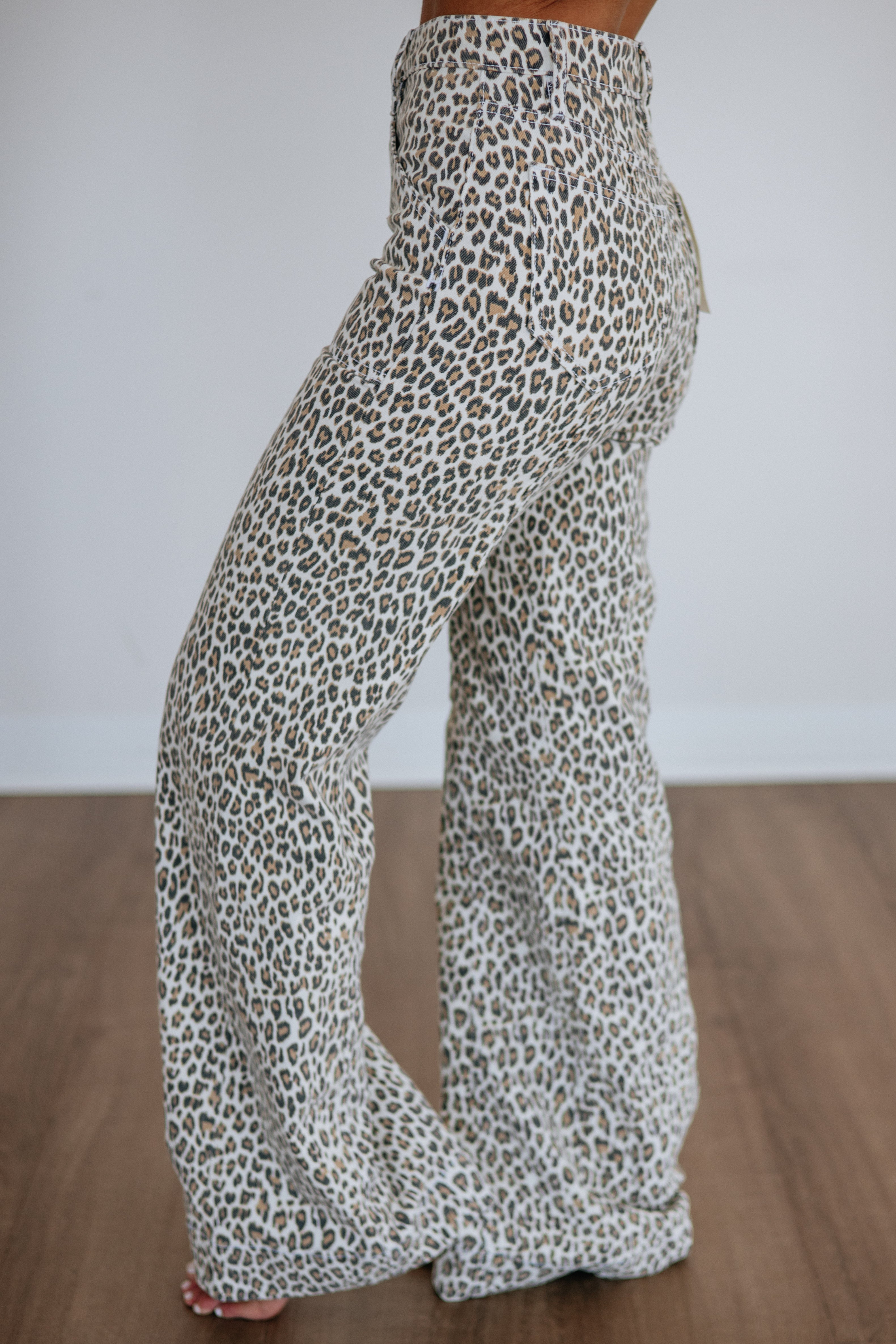 Happi Hidden Jeans - Leopard