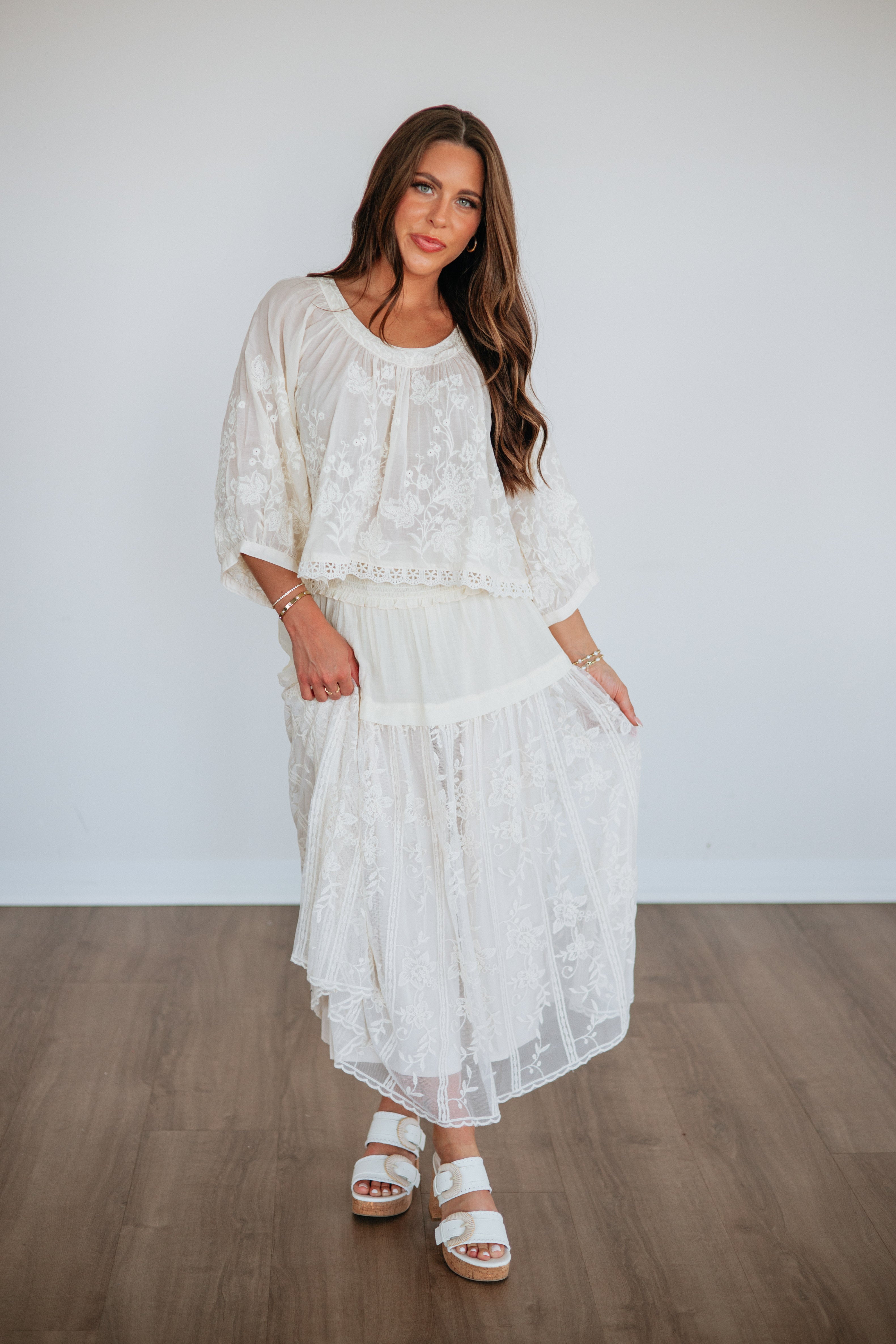 Maryanne Lace Skirt