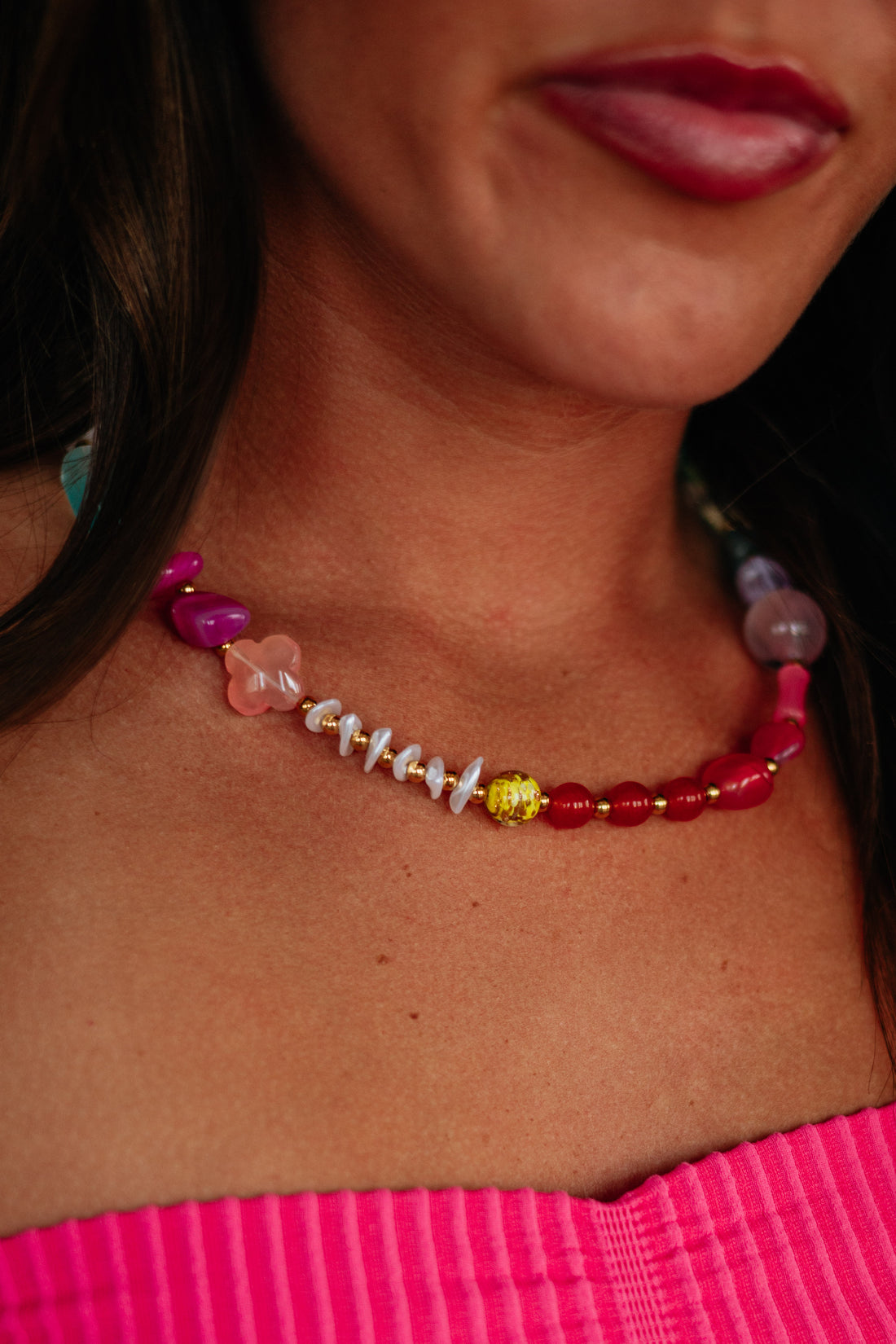 Pop of Color Necklace