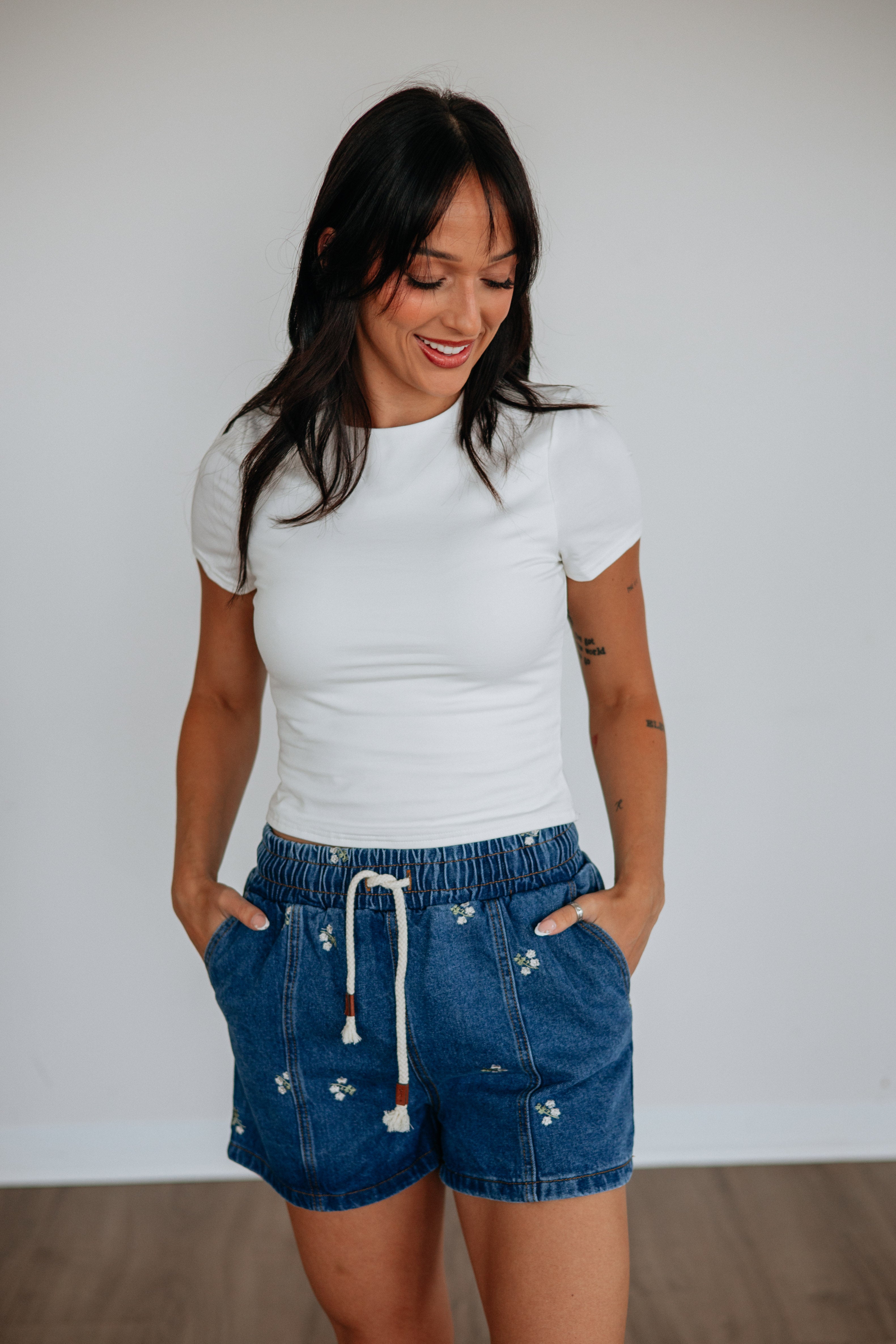Aliana Denim Shorts