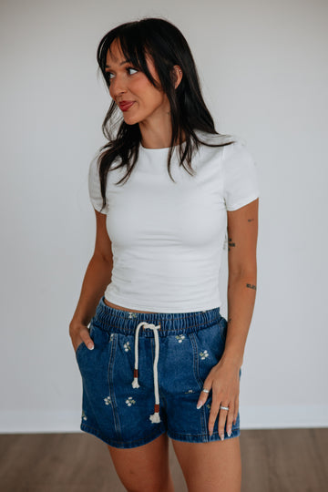Aliana Denim Shorts