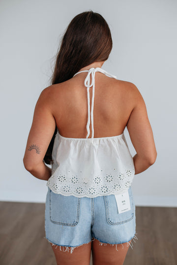 Kandice Eyelet Tank