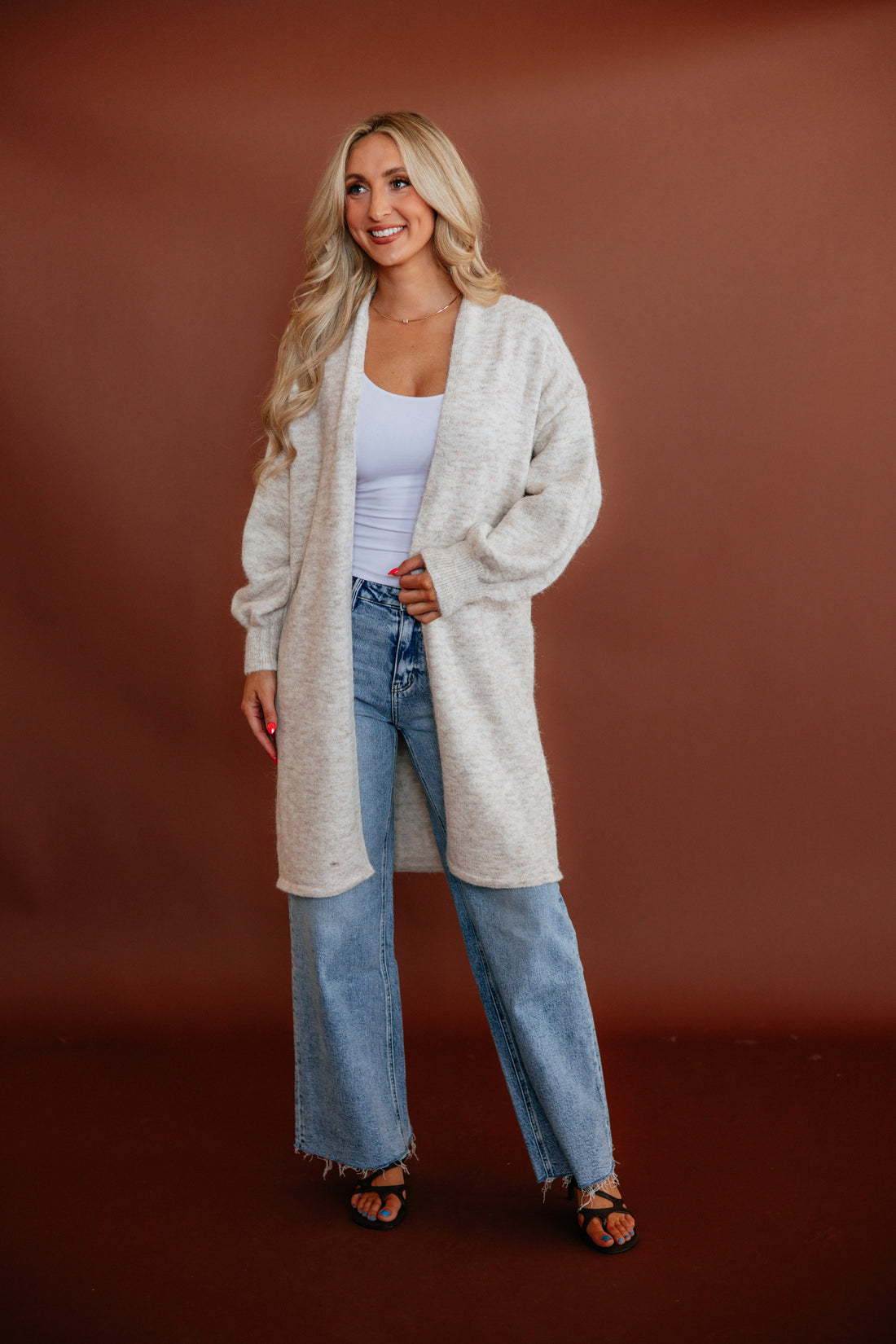 Michele Longline Cardigan