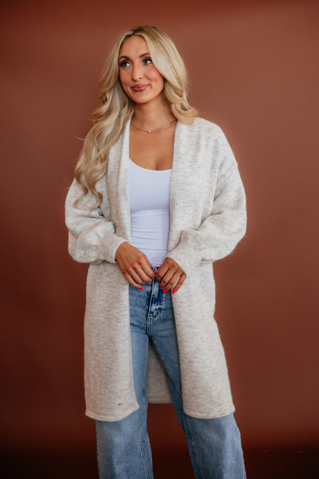 Michele Longline Cardigan