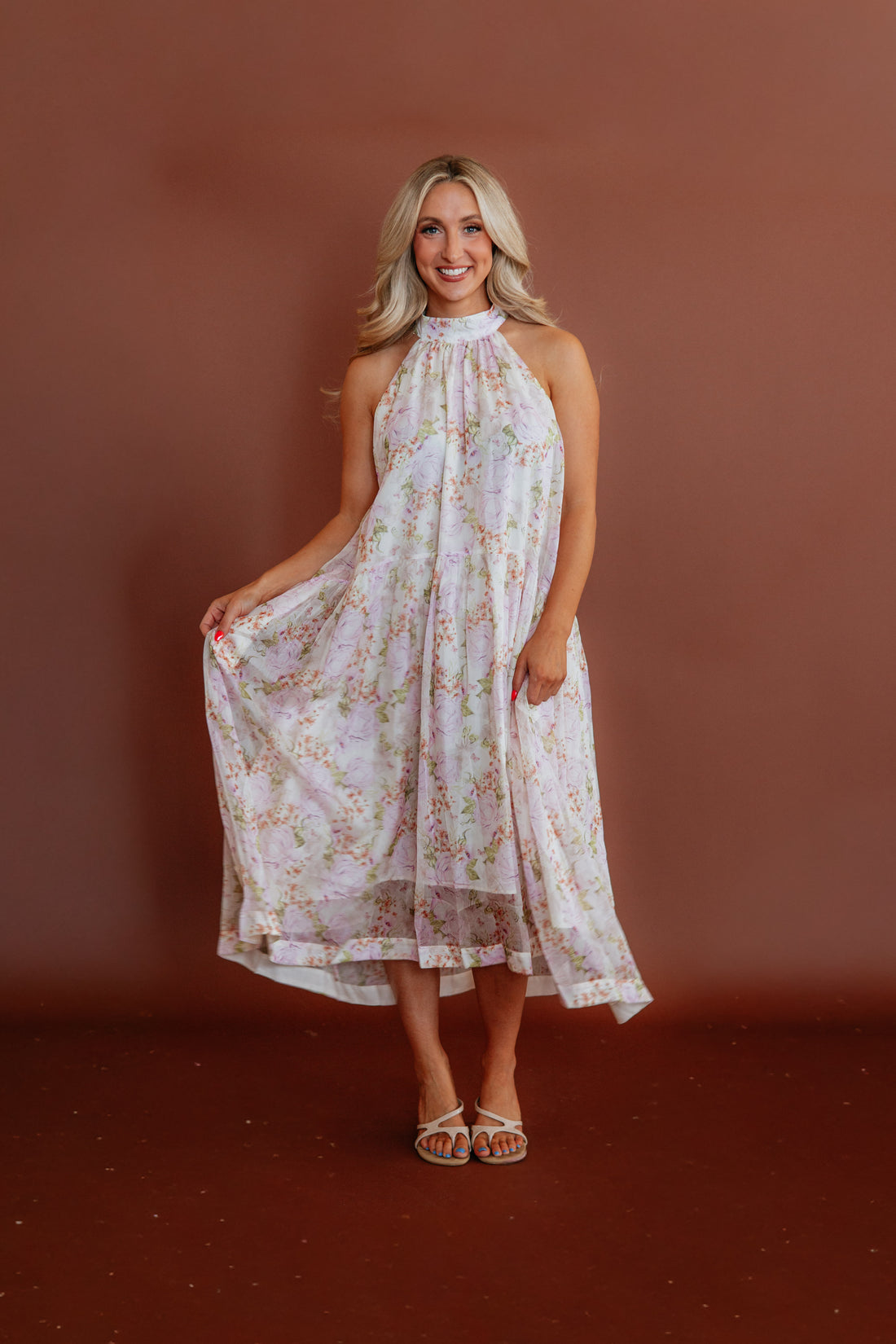 Roseline Floral Dress