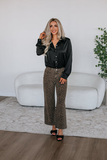 Lallina Leopard Pants