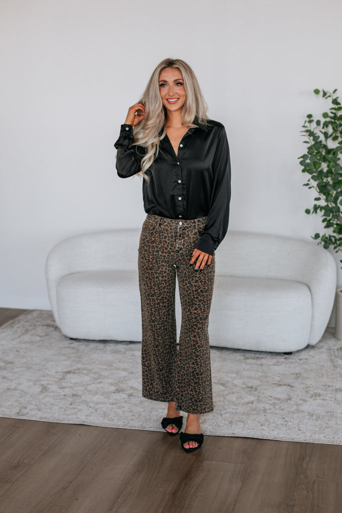 Lallina Leopard Pants